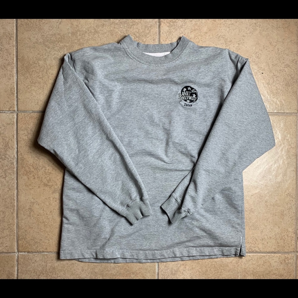 Planet Hollywood embroidered logo sweatshirt XL